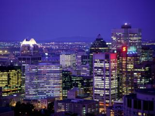 Obrazek: City Lights of Montreal, Quebec