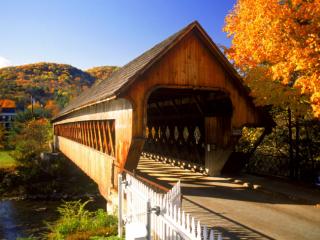 Obrazek: Covered Bridge, Woodstock, Vermont