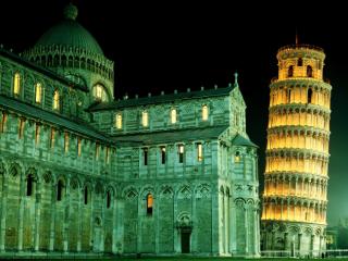 Obrazek: Duomo and Leaning Tower, Pisa, Italy