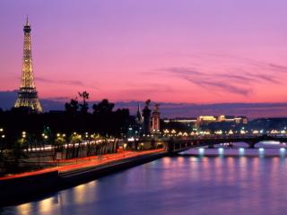 Obrazek: Dusk Before Dawn, Paris, France