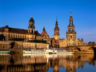 Obrazek: Elbe River, Dresden, Germany