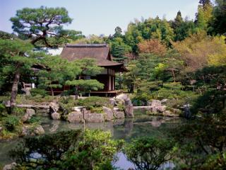 Obrazek: Ginkakuji Temple, Kyoto, Japan