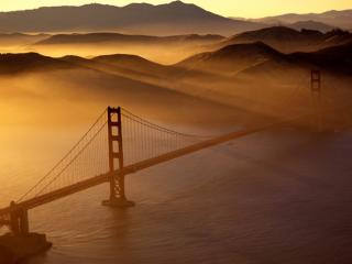 Obrazek: Golden Gate Bridge, Marin Headlands, San Francisco, California