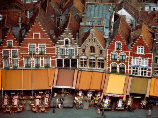 Obrazek: Grote Market, Brugge, Belgium
