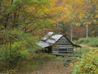 Obrazek: Homestead Cabin, Smoky Mountains National Park, Tennessee