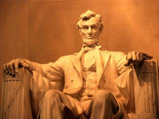 Obrazek: Honest Abe, Lincoln Memorial, Washington, DC