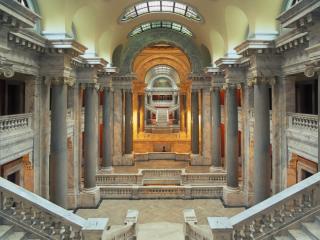 Obrazek: Interior of the State Capital Building, Frankfort, Kentucky