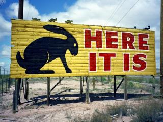Obrazek: Jack Rabbit Trading Post Sign, Joseph City, Arizona