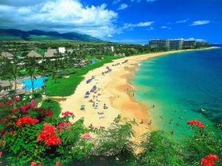 Obrazek: Kaanapali Beach, Maui, Hawaii