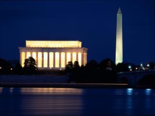 Obrazek: Lincoln Memorial and the Washington Monument, Washington, DC