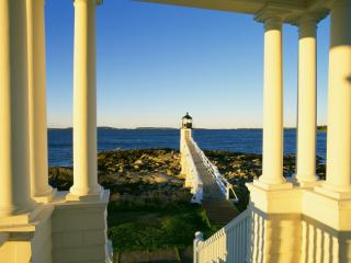 Obrazek: Marshall Point Lighthouse, Port Clyde, Maine