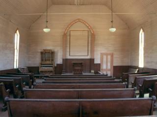 Obrazek: Methodist Church Interior, Bodie, California