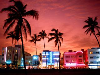 Obrazek: Neon Nightlife, South Beach, Miami, Florida