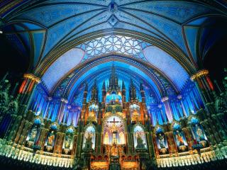 Obrazek: Notre Dame Basilica, Montreal, Canada