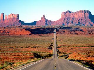 Obrazek: On the Road Again, Monument Valley, Arizona