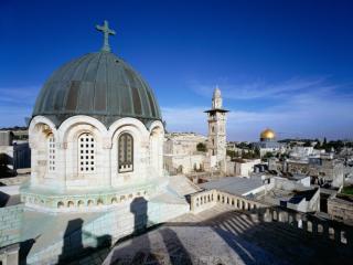 Obrazek: Rooftop View of Old City, Jerusalem