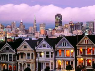 Obrazek: San Francisco at Dusk, California