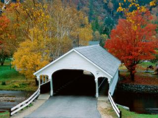 Obrazek: Stark Village in Autumn, New Hampshire