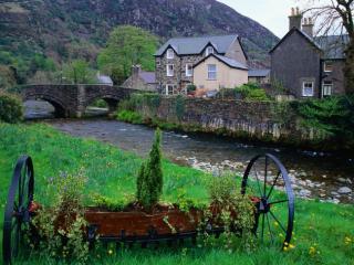 Obrazek: Stone Village of Beddgelert, Snowdonia National Park, Gwynedd, Wales