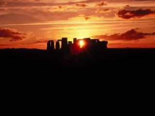 Obrazek: Stonehenge at Sunset, Wiltshire, United Kingdom