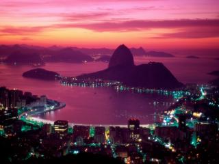 Obrazek: Sugarloaf Mountain, Guanabara Bay, Rio de Janeiro, Brazil