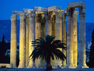 Obrazek: Temple of Olympian Zeus, Athens, Greece