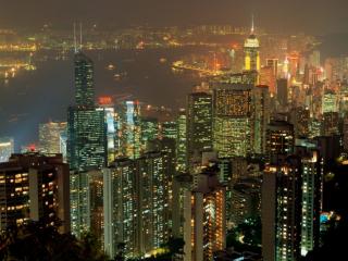 Obrazek: The Lights of Hong Kong