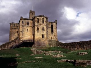 Obrazek: Warkworth Castle, Northumberland, England