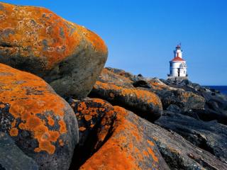 Obrazek: Wisconsin Point Lighthouse, Lake Superior, Wisconsin
