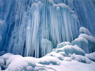 Obrazek: Ogromne lodowe sople