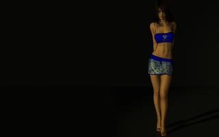 Obrazek: Wirtualna dziewczyna 3D