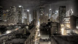 Obrazek: Nowy York nocą