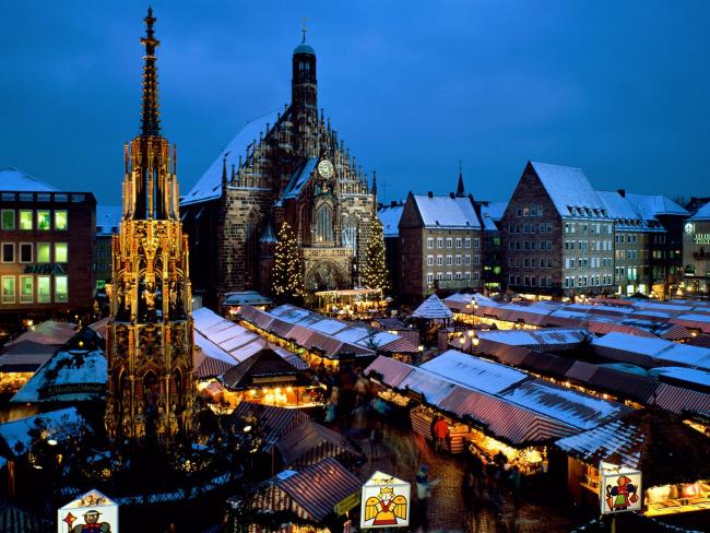 Christkindl Market, Nuremberg, Bavaria, Germany