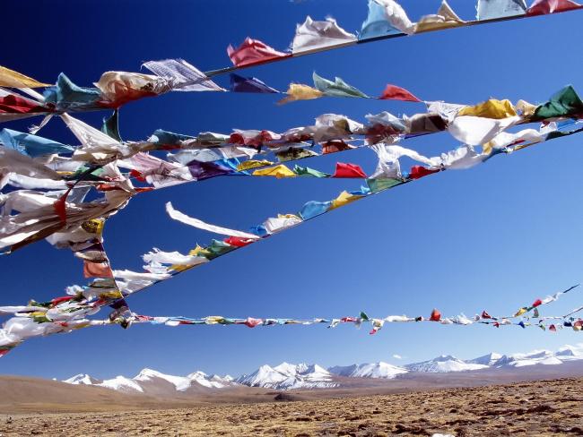 Flag Bunting, Tibet