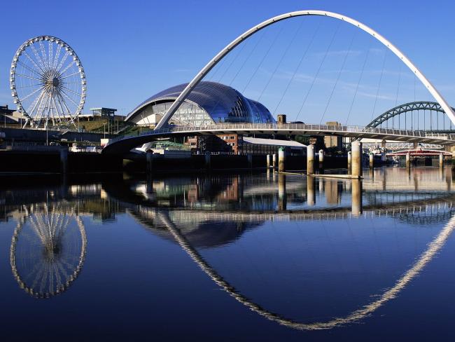 Gateshead Millennium Bridge, England