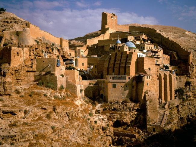 Mar Saba Monastery, Juda Desert, Israel