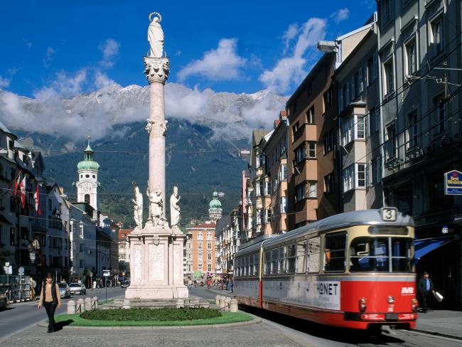 Maria Theresa Strasse, Innsbruck, Austria