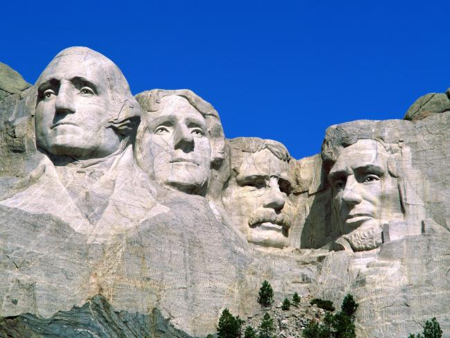 Presidential Portraits, Mount Rushmore National Monument, South Dakota