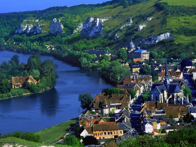 River Seine, Les Andelys, France