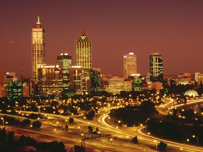 View from Kings Park, Perth, Australia