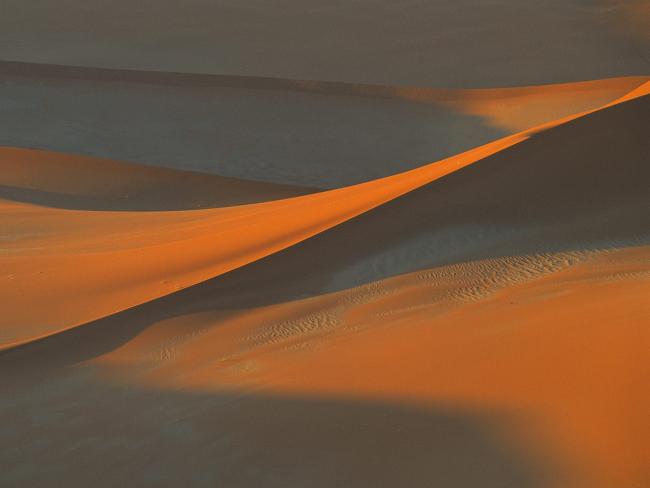 Shadows in the Sand, Namib Desert, Namibia, Africa