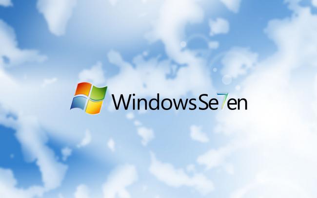 Windows 7 - chmury 2