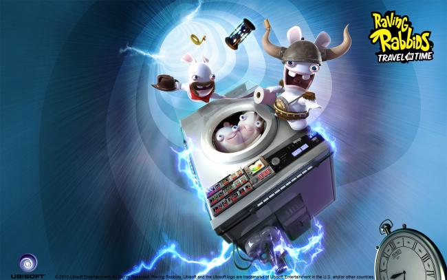 Raving Rabbids Travel in Time 1920x1200px