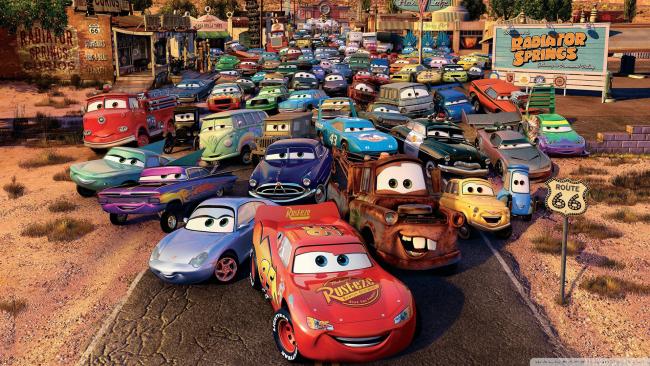 Route 66 cars movie