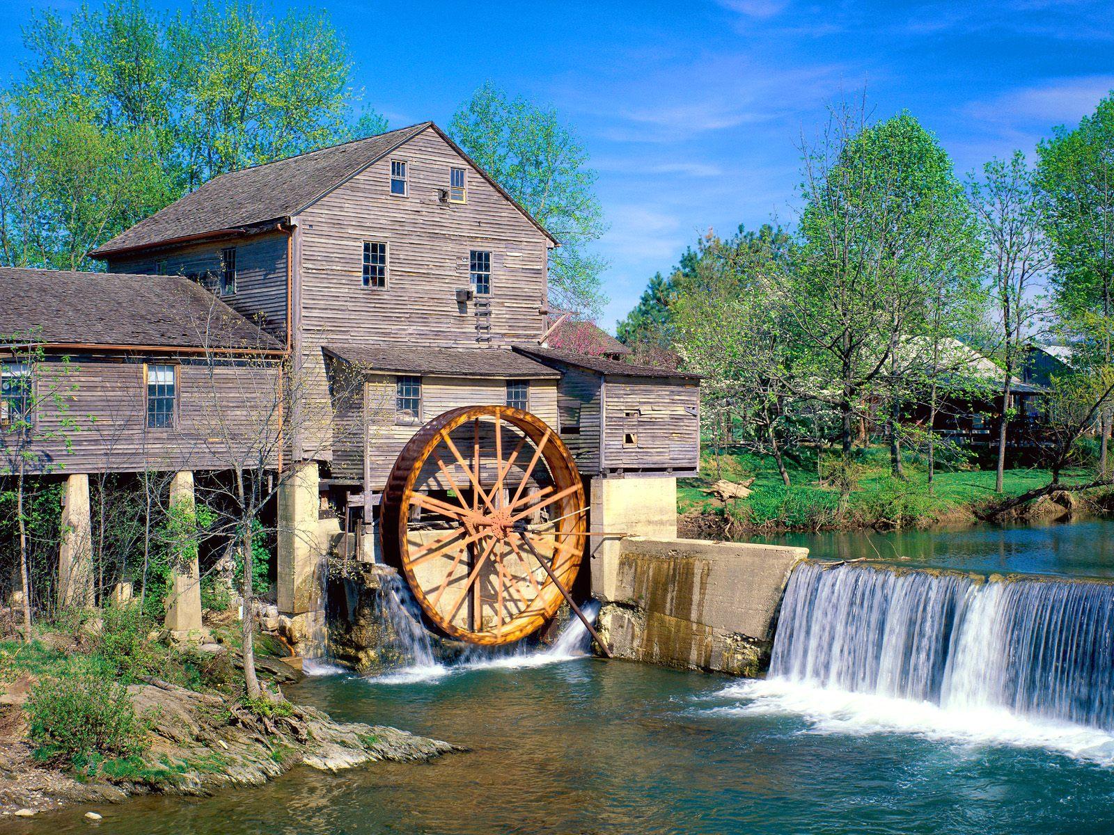 HDmax - Old Mill, Pigeon Forge, Tennessee » Tapety Kraje HD