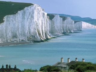 Obrazek: Beachy Head and Seven Sisters Cliffs, East Sussex, England