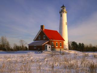 Obrazek: Tawas Point Lighthouse, Iosco County, Michigan