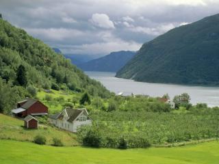 Obrazek: Urnes, Sognefjord, Norway