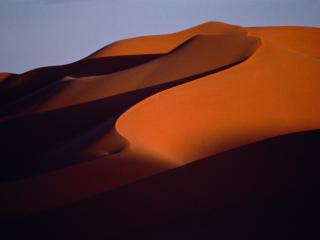 Obrazek: Shadows in the Sand, Morocco