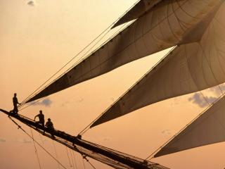 Obrazek: Sunset Sailing, New York